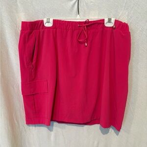 Chico's Bold Hot Pink Skort